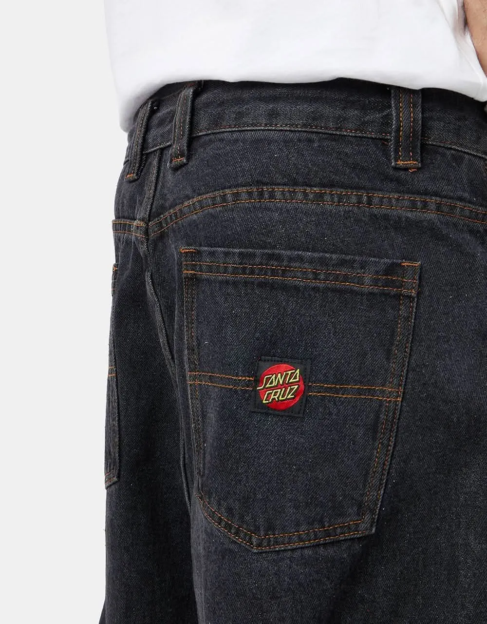 Santa Cruz Big Pants - Washed Black