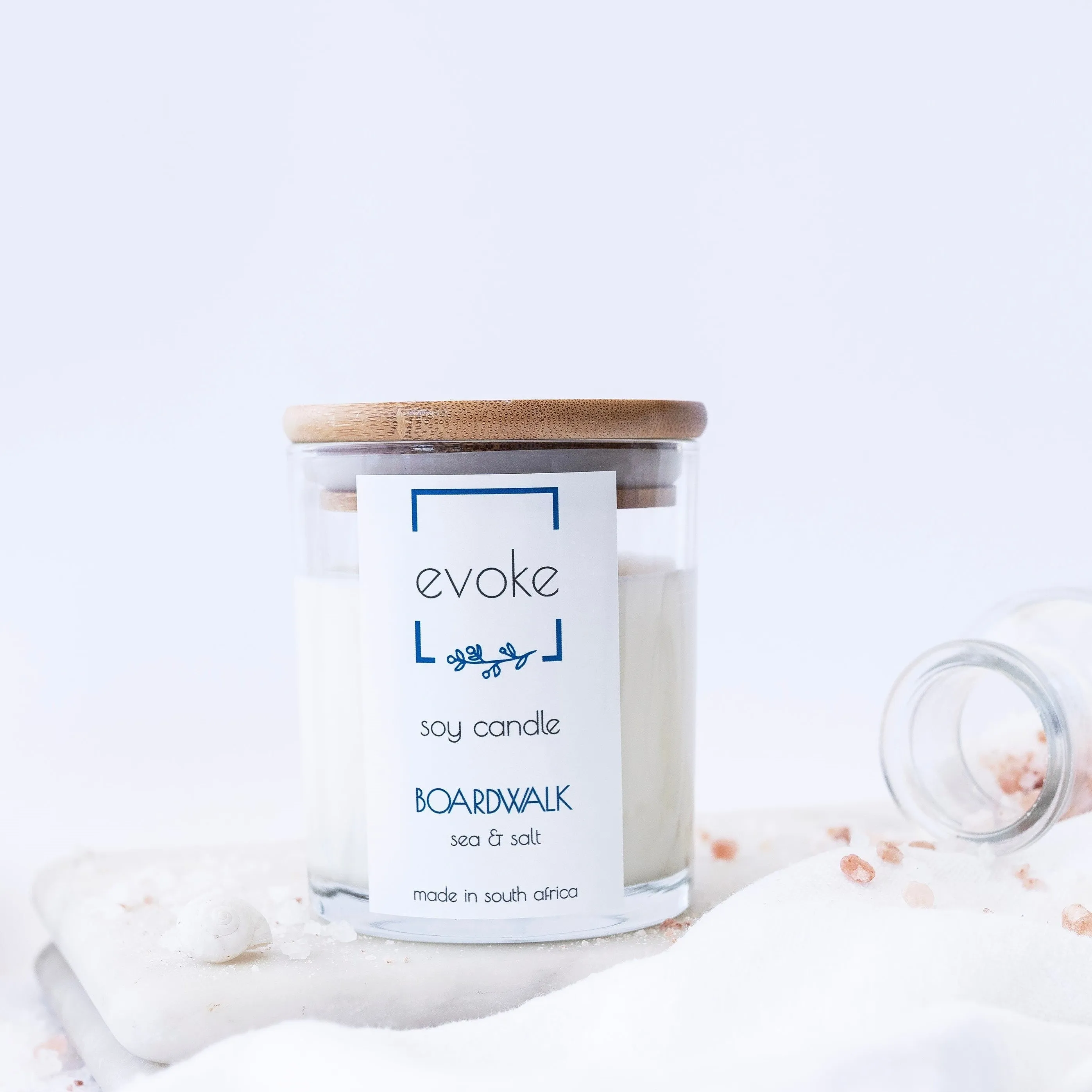 Scented Soy Candle - Boardwalk (Salt and Sea)