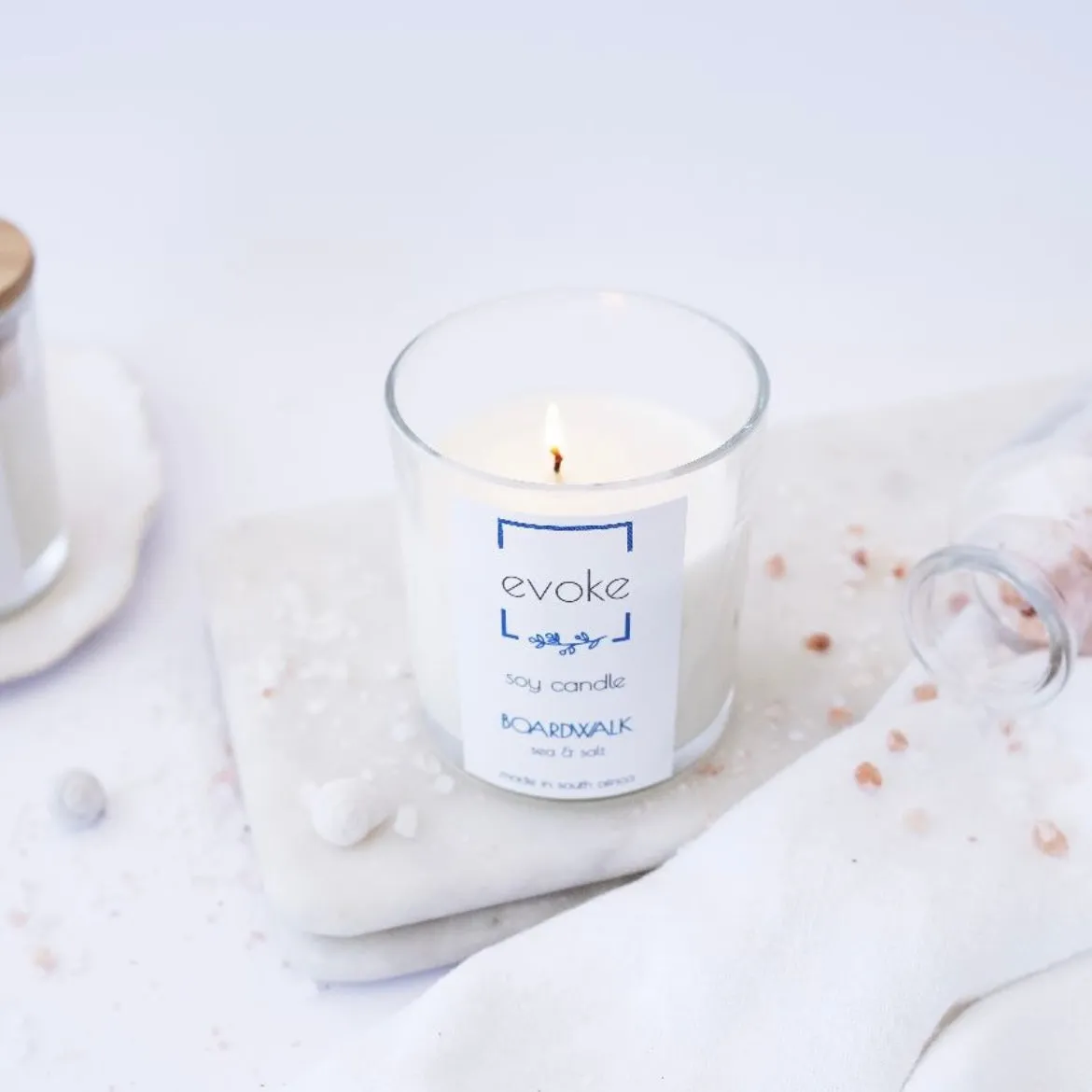 Scented Soy Candle - Boardwalk (Salt and Sea)