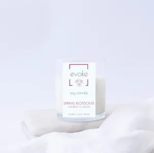Scented Soy Candle - Spring Blossoms (Mandarin and Jasmine)