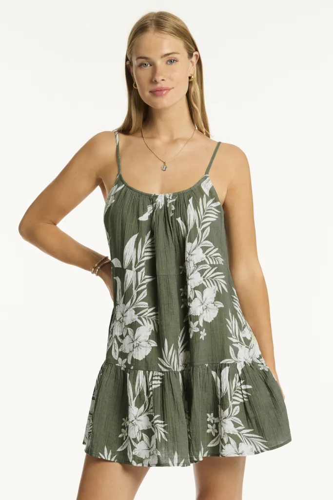 Sea Level Aloha Short Sundress - Aloha
