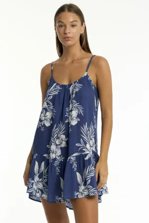 Sea Level Aloha Short Sundress - Aloha