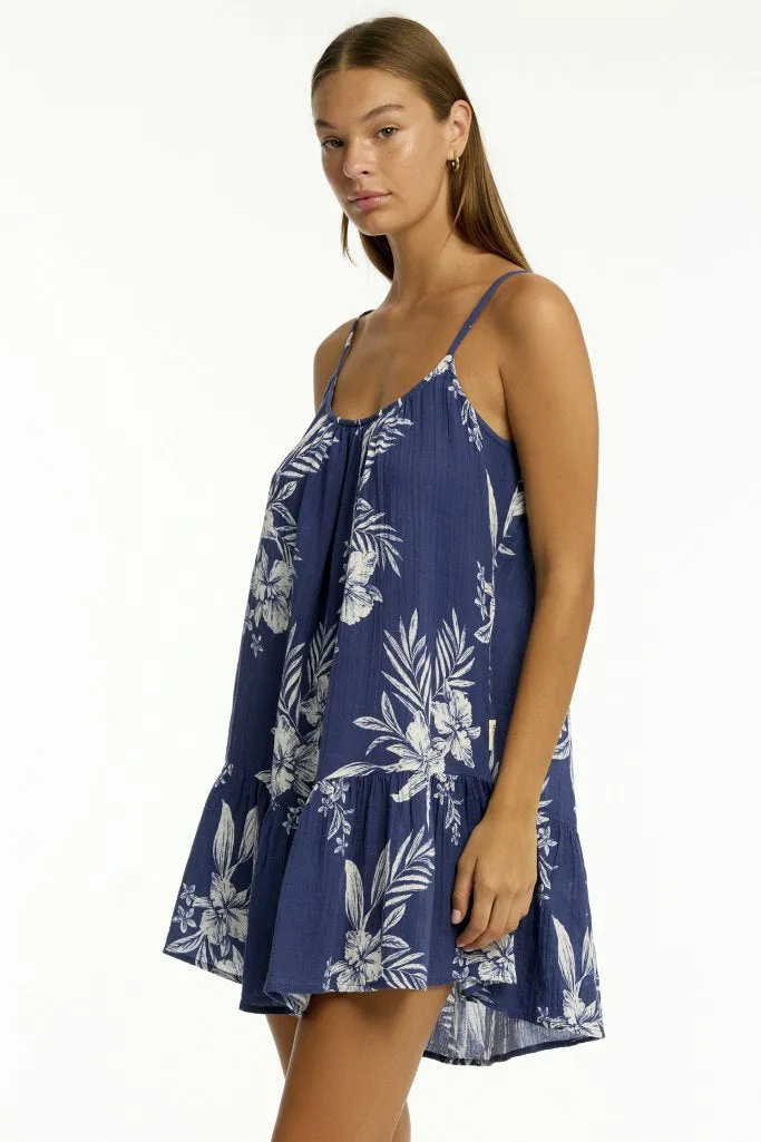 Sea Level Aloha Short Sundress - Aloha