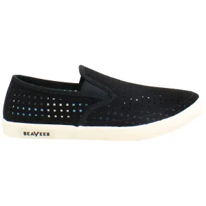 Seavees Baja Portal Womens Black Plimsolls