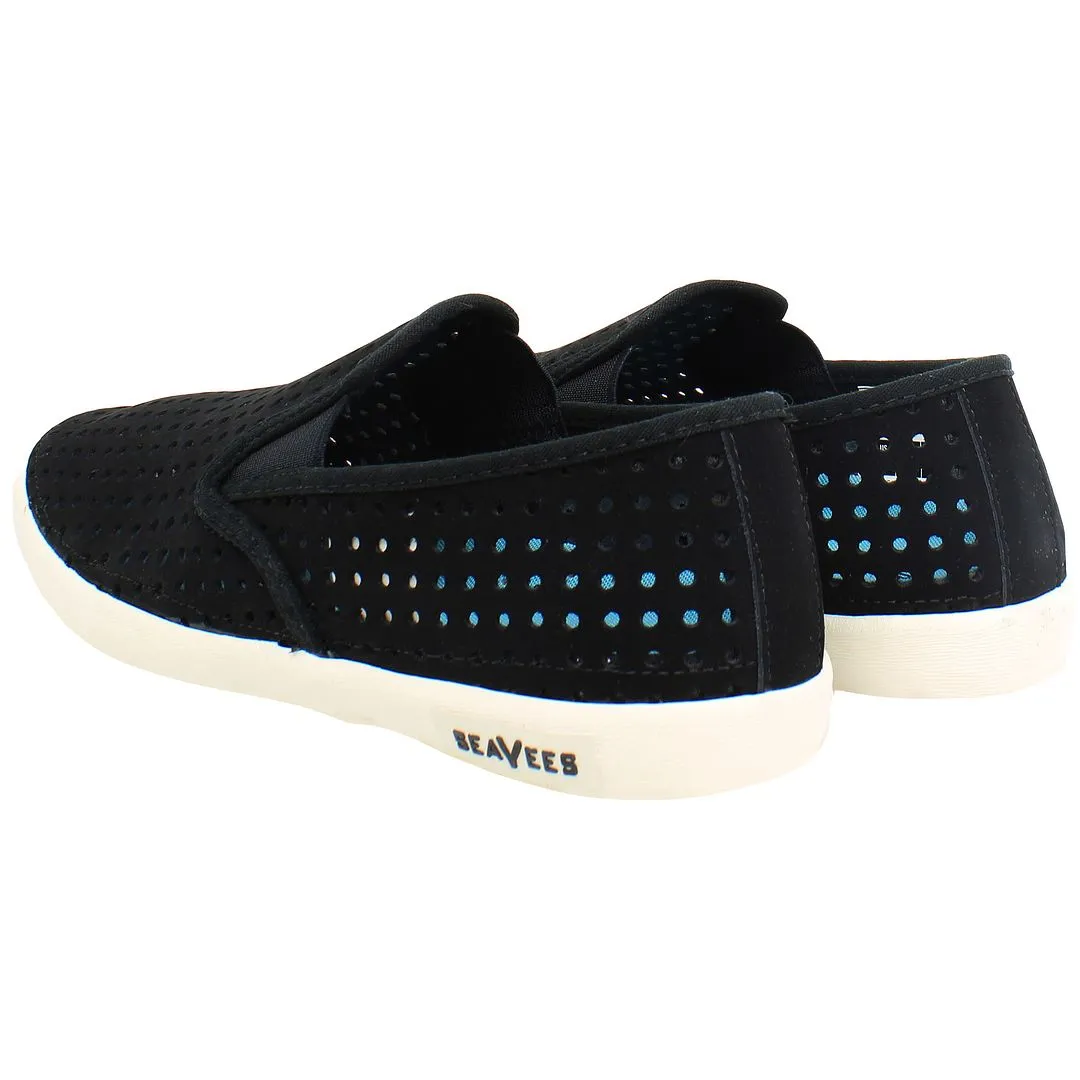 Seavees Baja Portal Womens Black Plimsolls