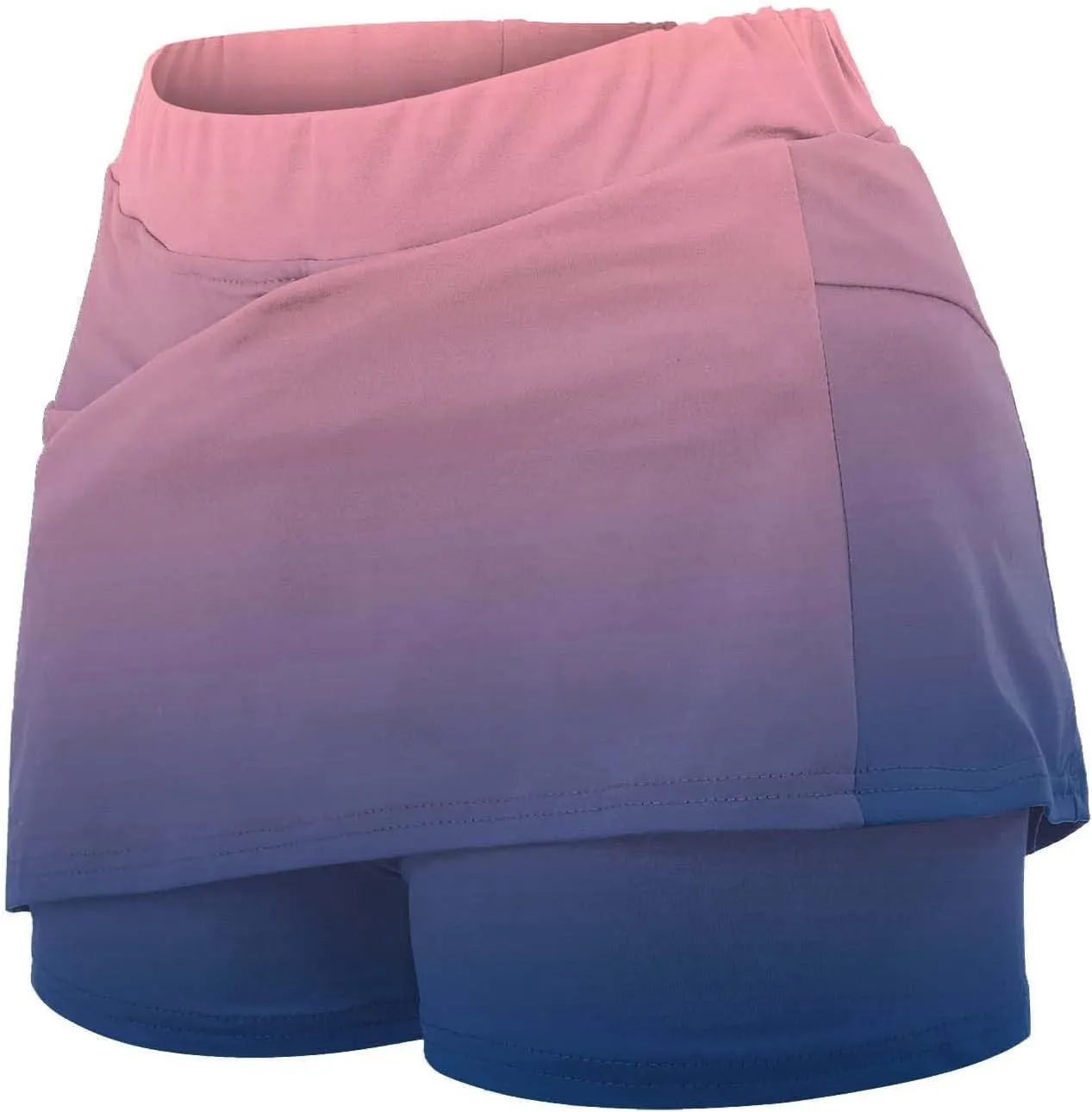 Skorts for Woman Dressy Casual High Waist Tennis Skirt Athletic Golf Skorts with Pockets Summer Gym Workout Outfits