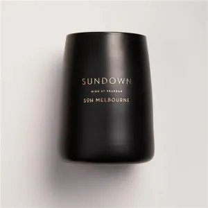 SoH Black Matte Candle 350g - Sundown