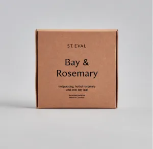 St Eval Bay & Rosemary Tealight Candles