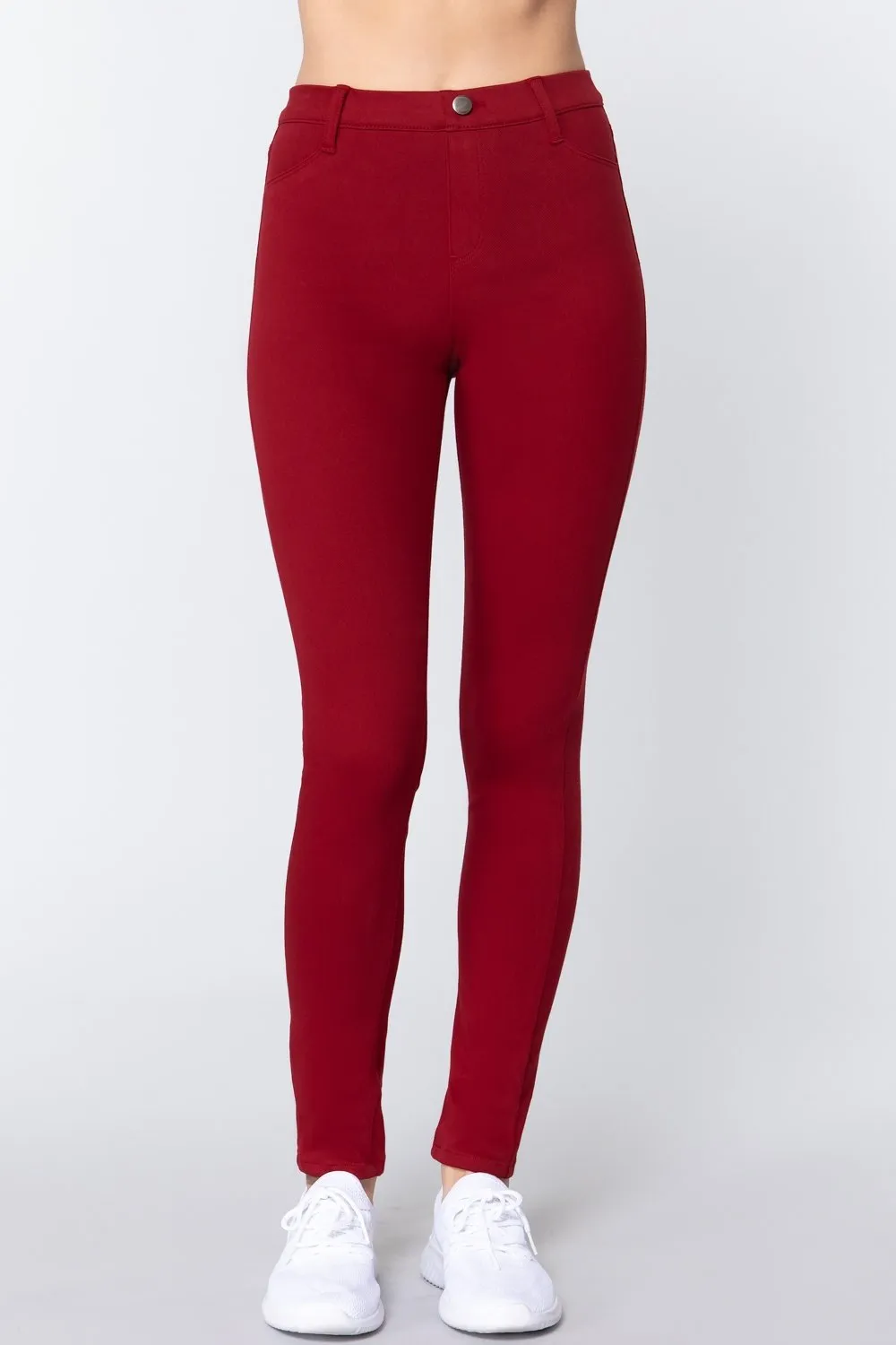 Stretchy Knit Twill Jeggings