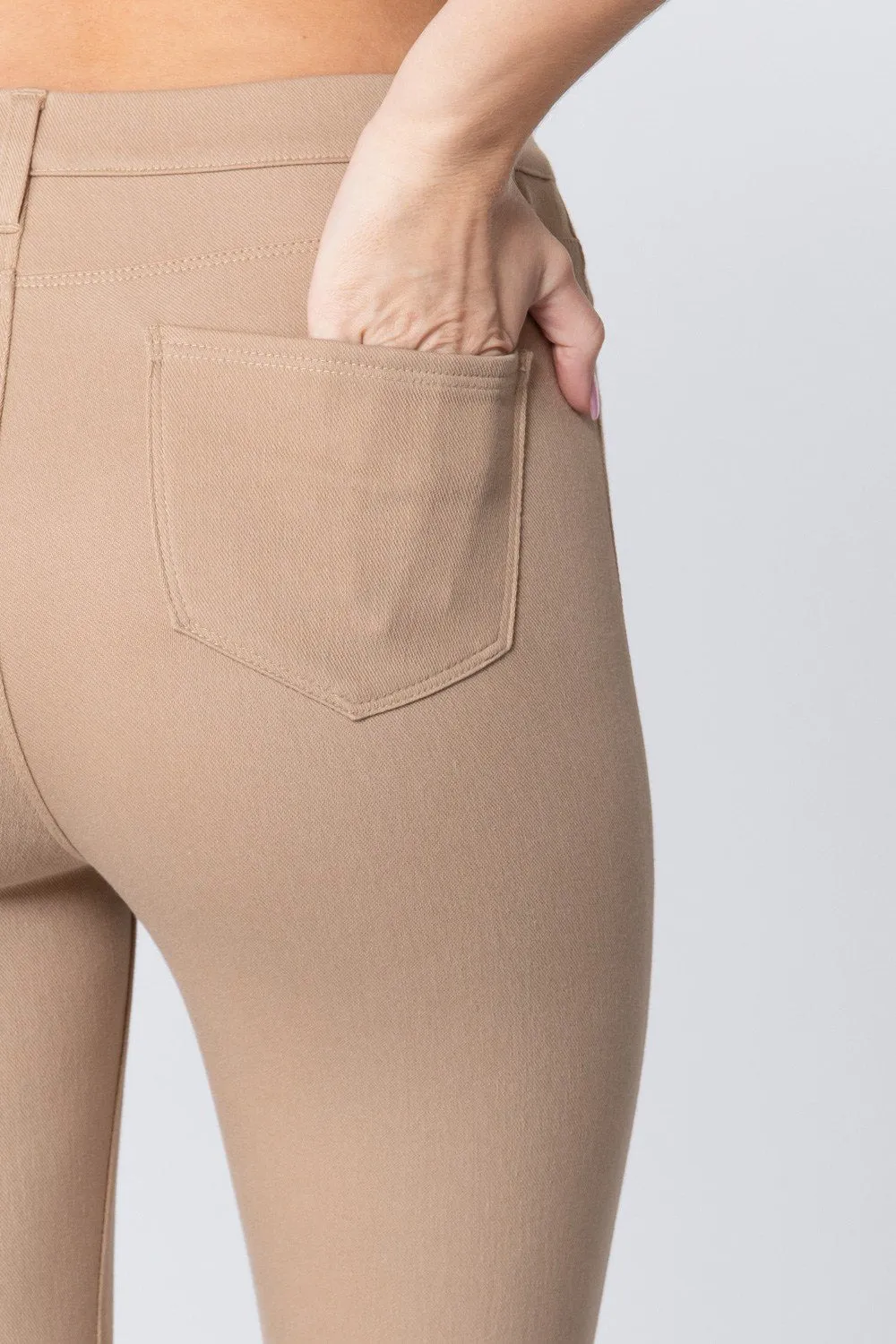 Stretchy Knit Twill Jeggings