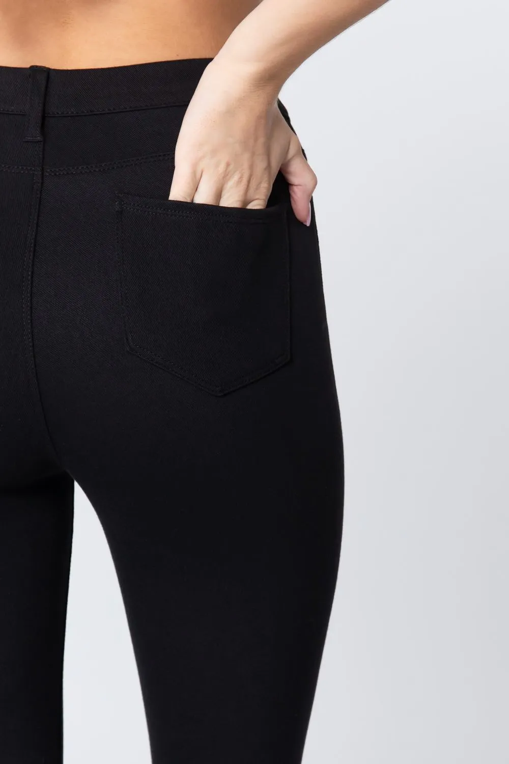 Stretchy Knit Twill Jeggings