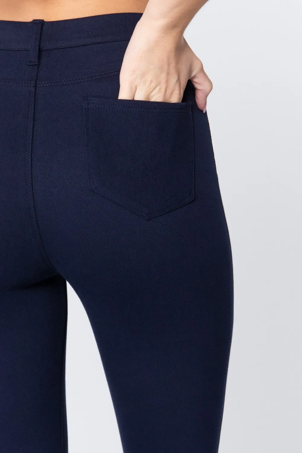 Stretchy Knit Twill Jeggings