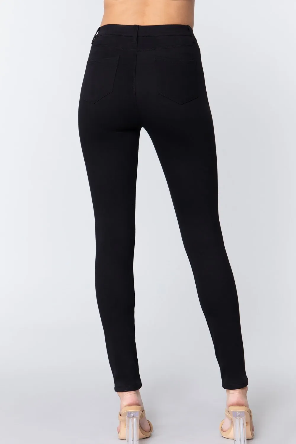 Stretchy Knit Twill Jeggings
