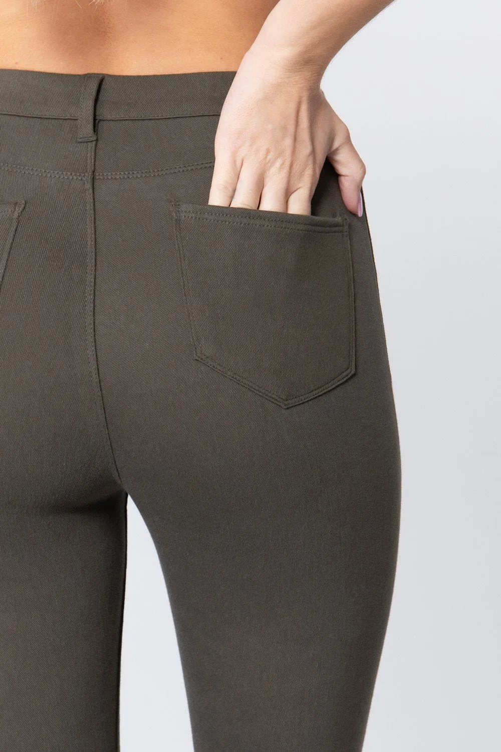 Stretchy Knit Twill Jeggings