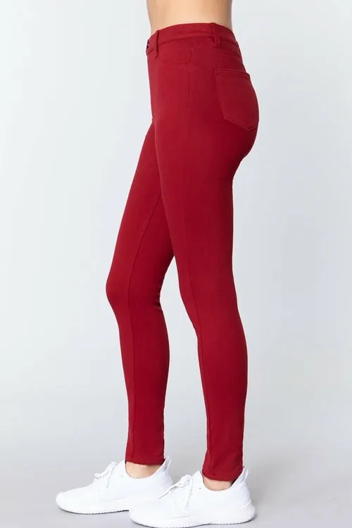 Stretchy Knit Twill Jeggings