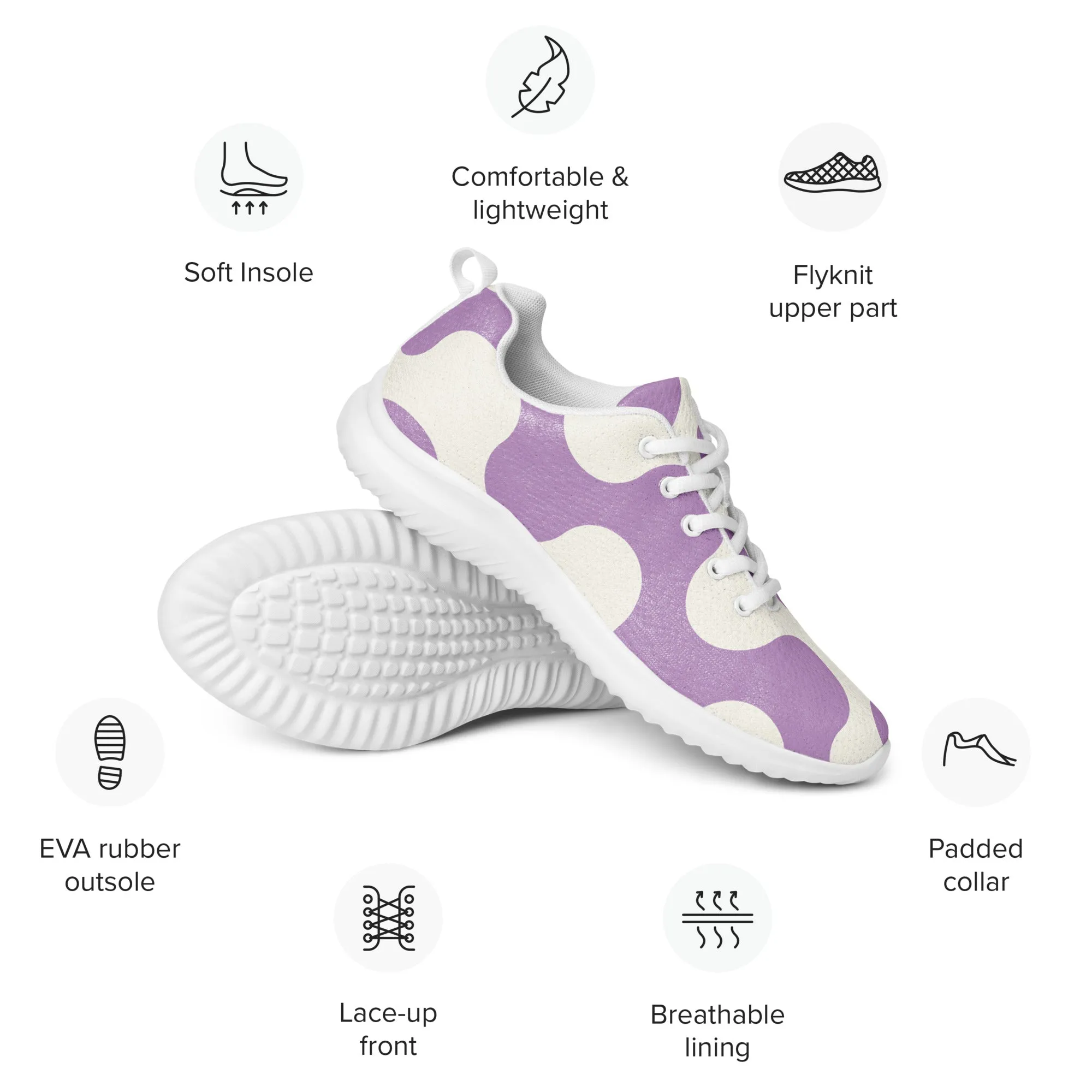 Stride Women’s Athletic Shoes – Light. Breathable. Effortless.