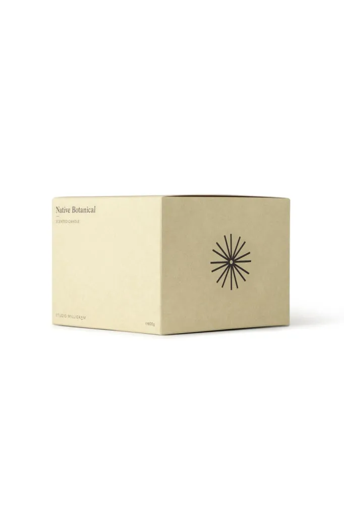 Studio Milligram - Scented Candle - Native Botanical - 600g
