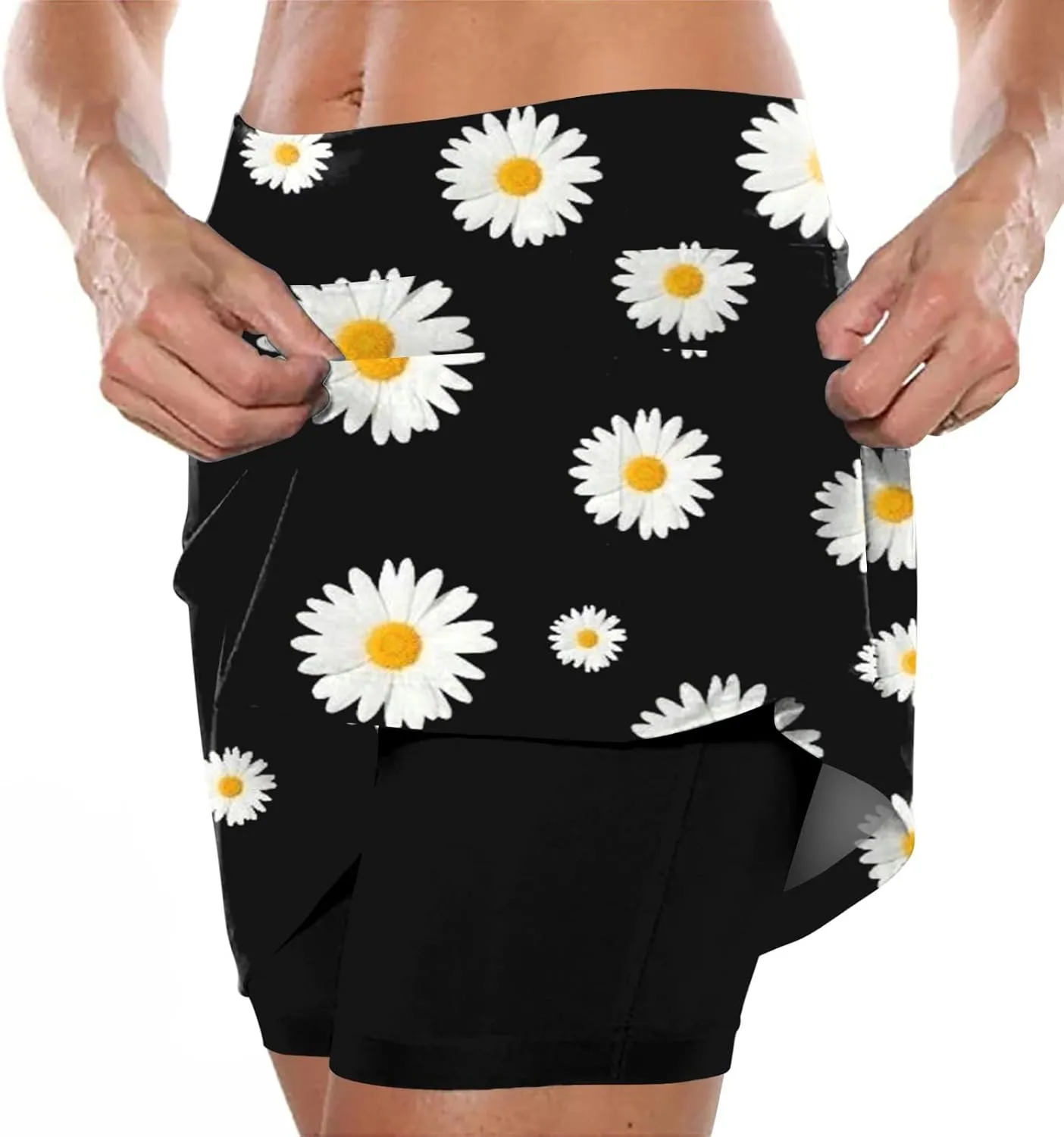 Tennis Skirts for Women with Shorts Skorts for Women Plus Size Flowy Athletic Shorts for Women 4 inch Inseam