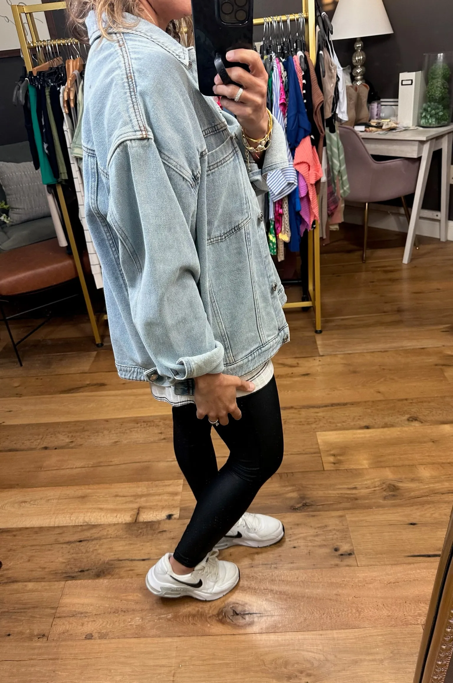 The Harlow Boyfriend Denim Jacket