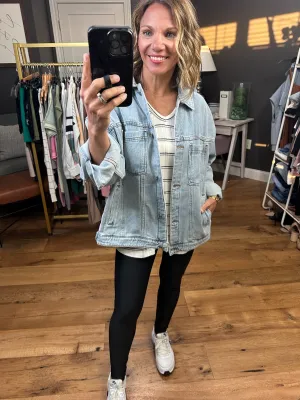 The Harlow Boyfriend Denim Jacket