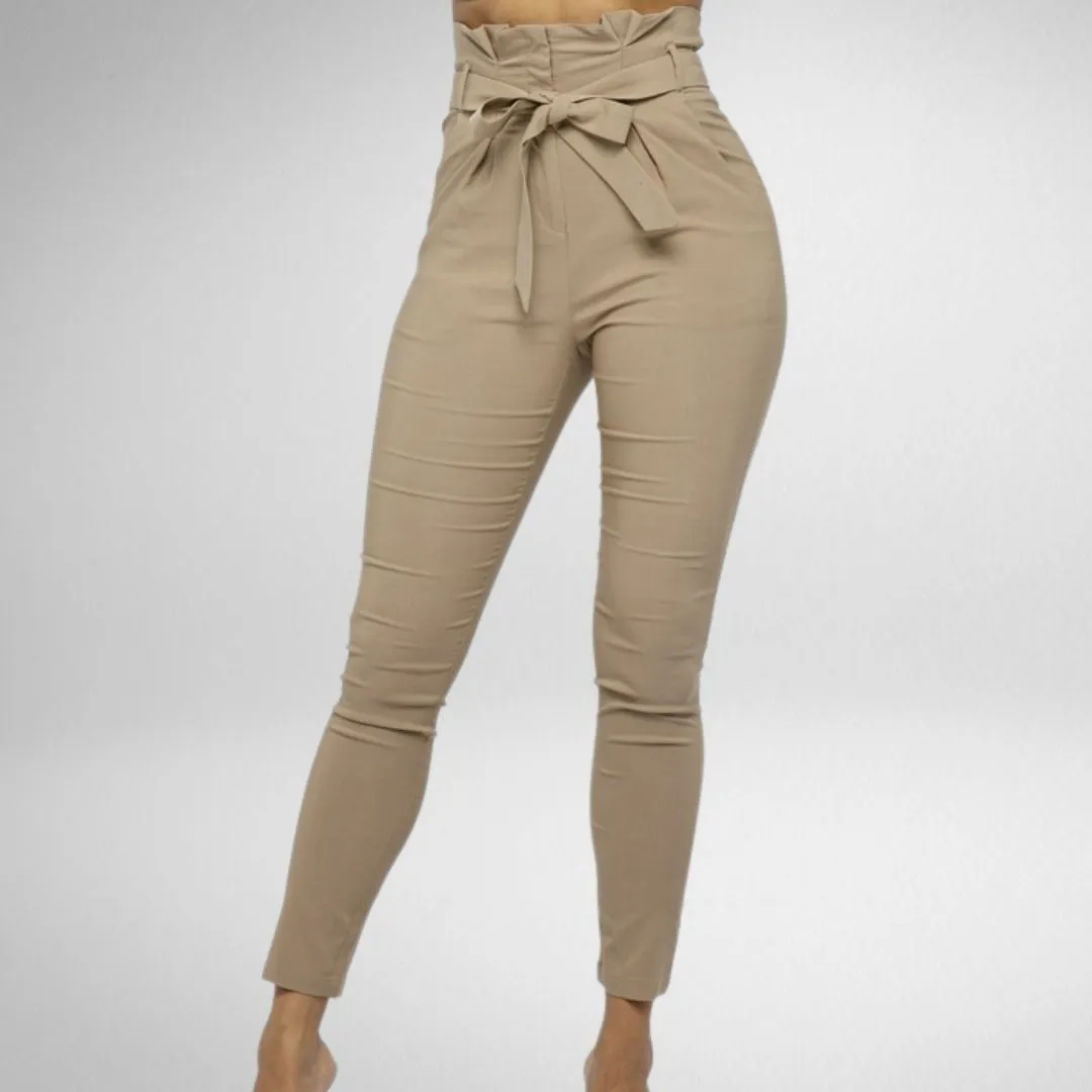Tied Up Tied Waist Pants
