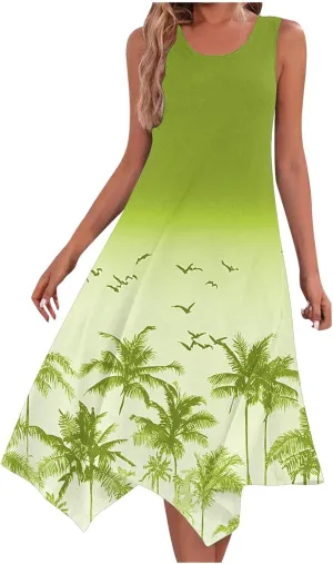 Trendy Clothes for Women Over 50 Floral Spring Dress Plus Size Flowy Dress Plus Size Sundresses