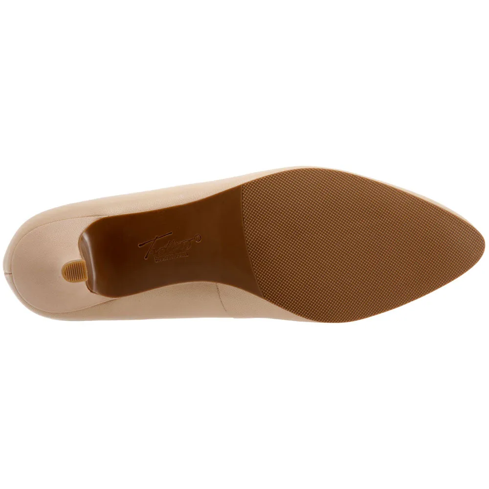 Trotters Kiera Heel Nude Leather (Women's)
