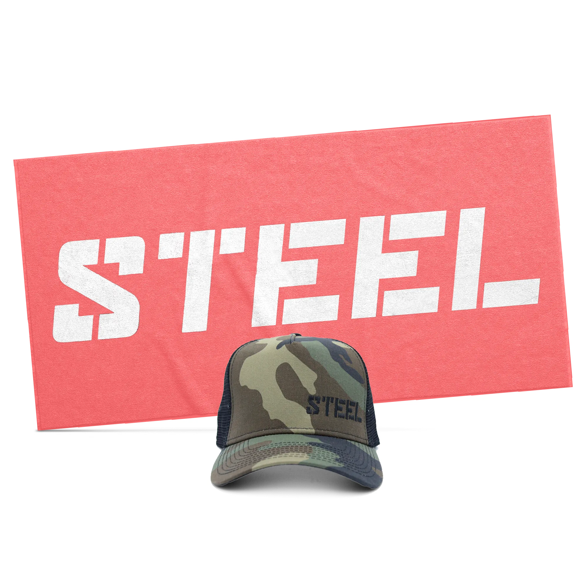Trucker Hat   Beach Towel