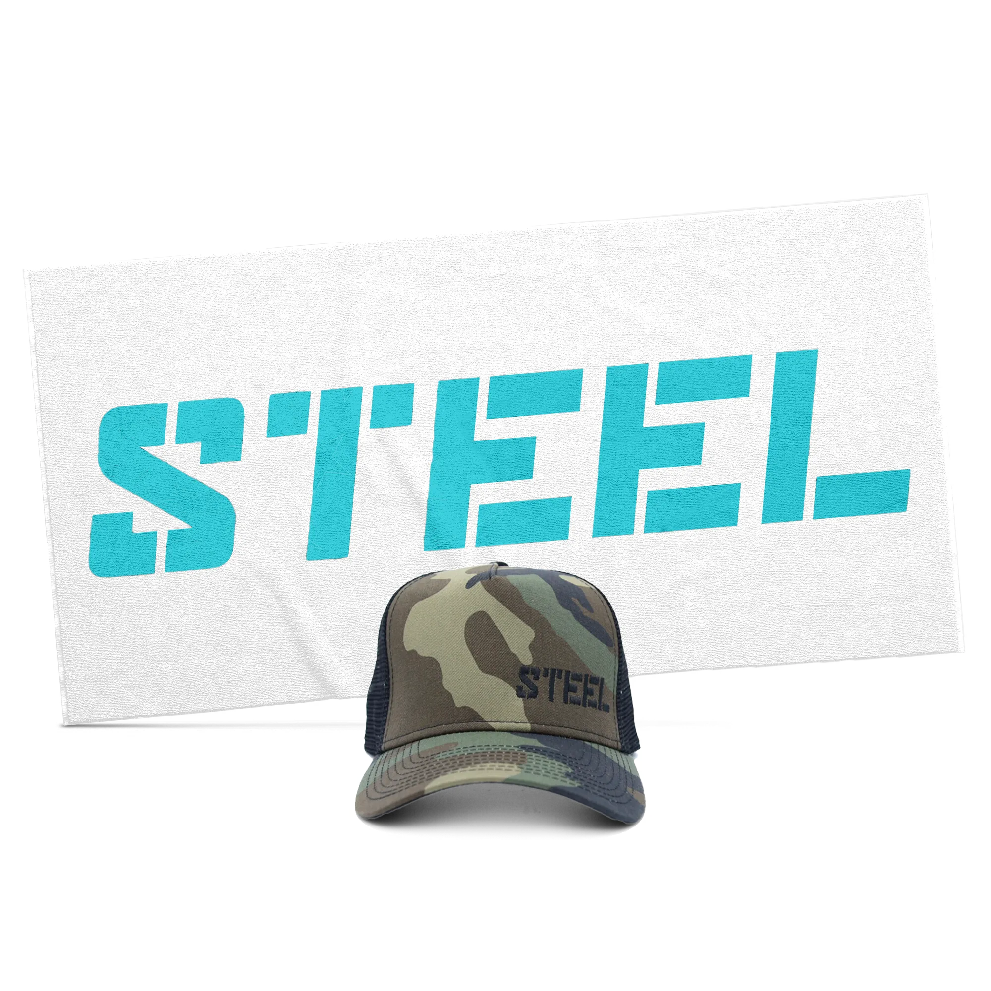 Trucker Hat   Beach Towel