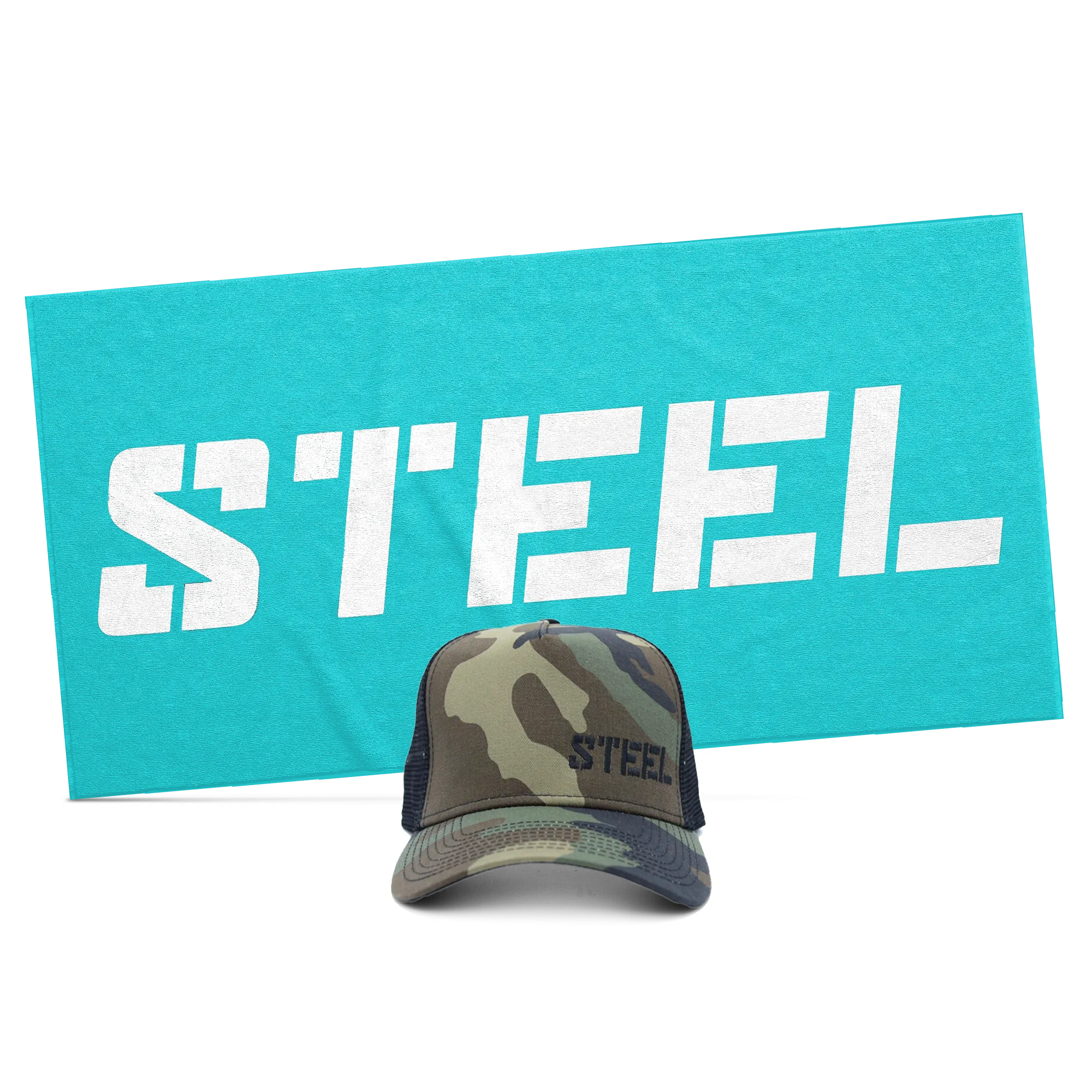 Trucker Hat   Beach Towel