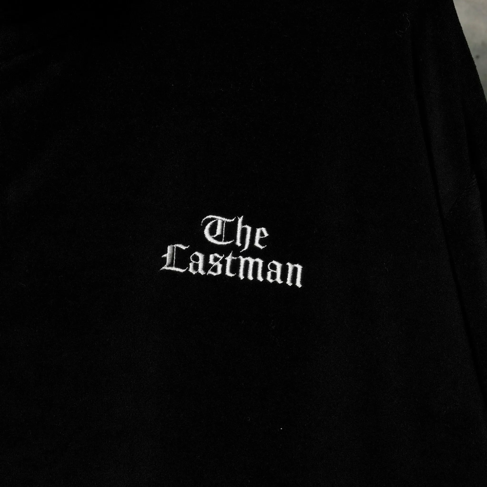 VELOUR TRACK JACKET / BLACK