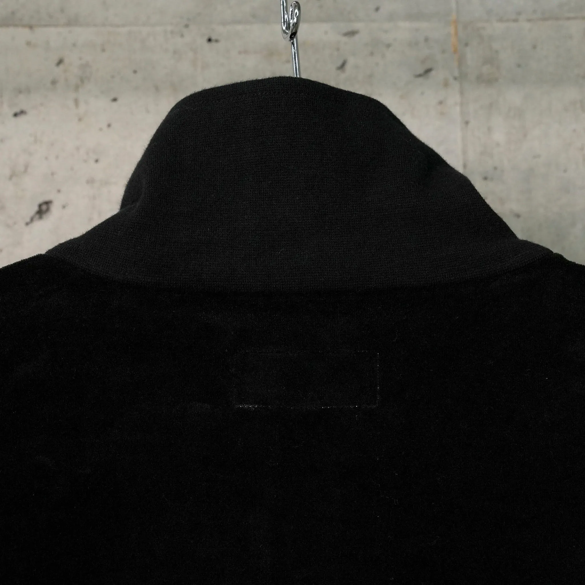 VELOUR TRACK JACKET / BLACK