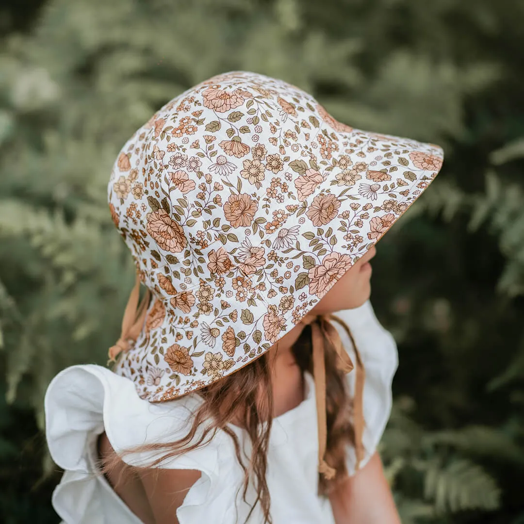 'Wanderer' Panelled Bucket Sun Hat - Marie / Maize