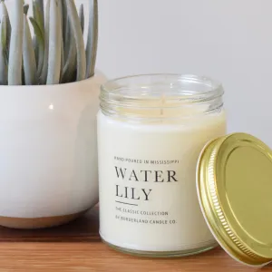 Water Lily Jar