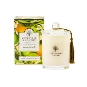 Wavertree & London Candle 330g - Basil, Lime & Mandarin