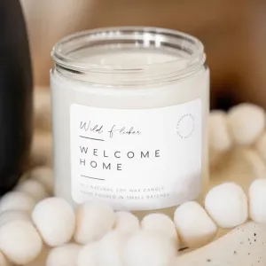 Welcome Home Double Wick Candle