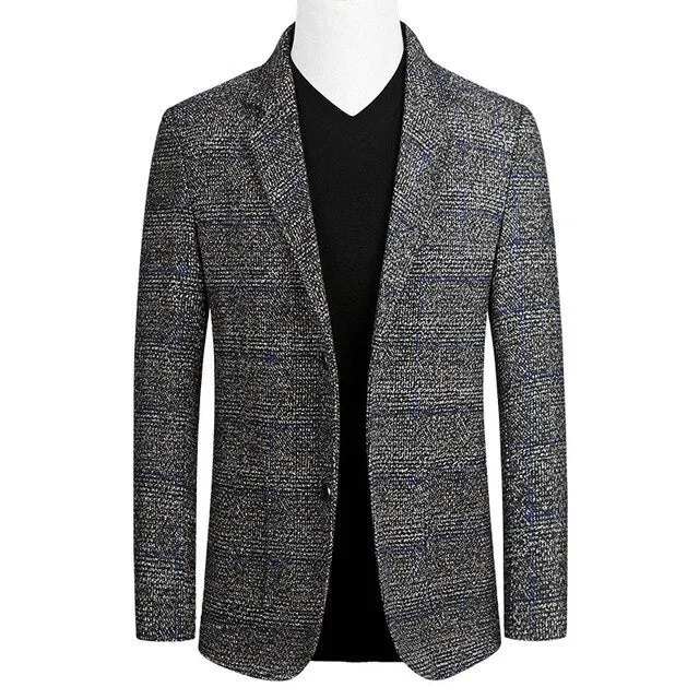West Louis Single Breasted Business Casual Blazer