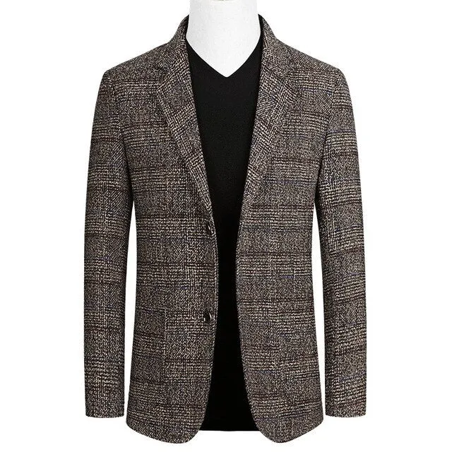 West Louis Single Breasted Business Casual Blazer
