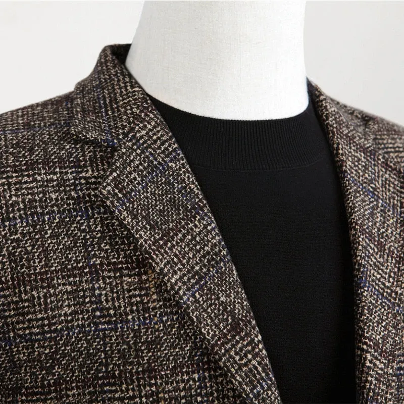 West Louis Single Breasted Business Casual Blazer