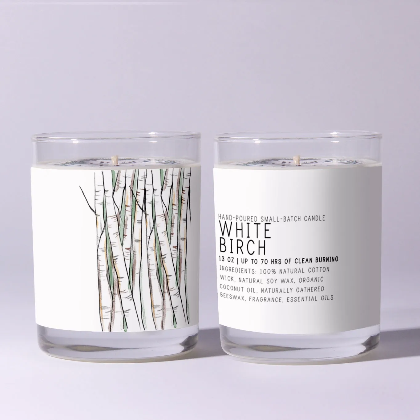 White Birch 7oz - Just Bee Candle