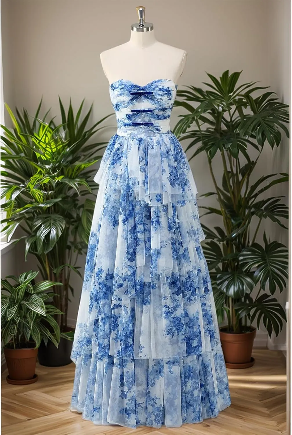 WIOJEIGO Prom Dresses for Women Long A-Line Spaghetti Straps Formal Dress 2025 with Slit Chiffon Ruched Evening Dress