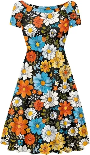 Women Summer Dresses Beach Wedding Guest Dresses for Women XS-4XL
