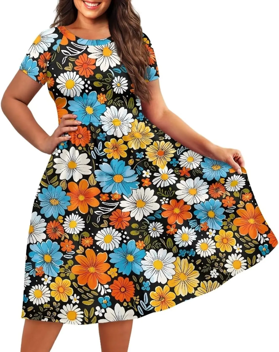 Women Summer Dresses Beach Wedding Guest Dresses for Women XS-4XL