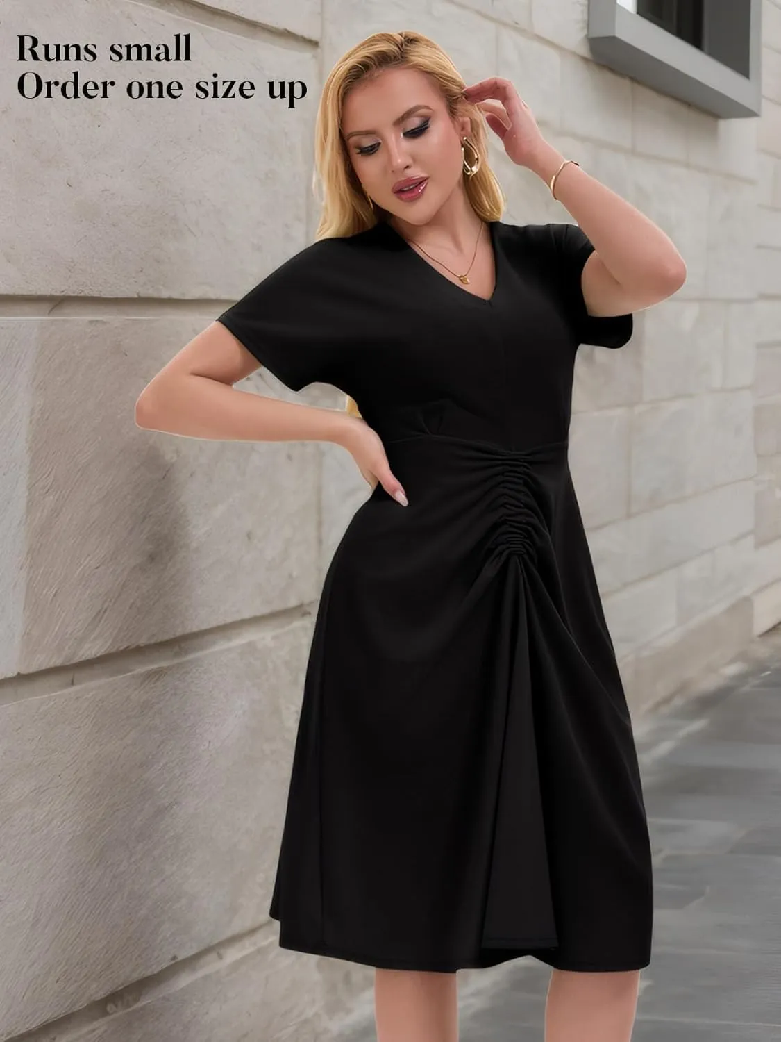 Women's 2025 Summer Formal Dresses Elegant Evening Party Cocktail Sexy Ruched Wedding Guest Maxi Dress