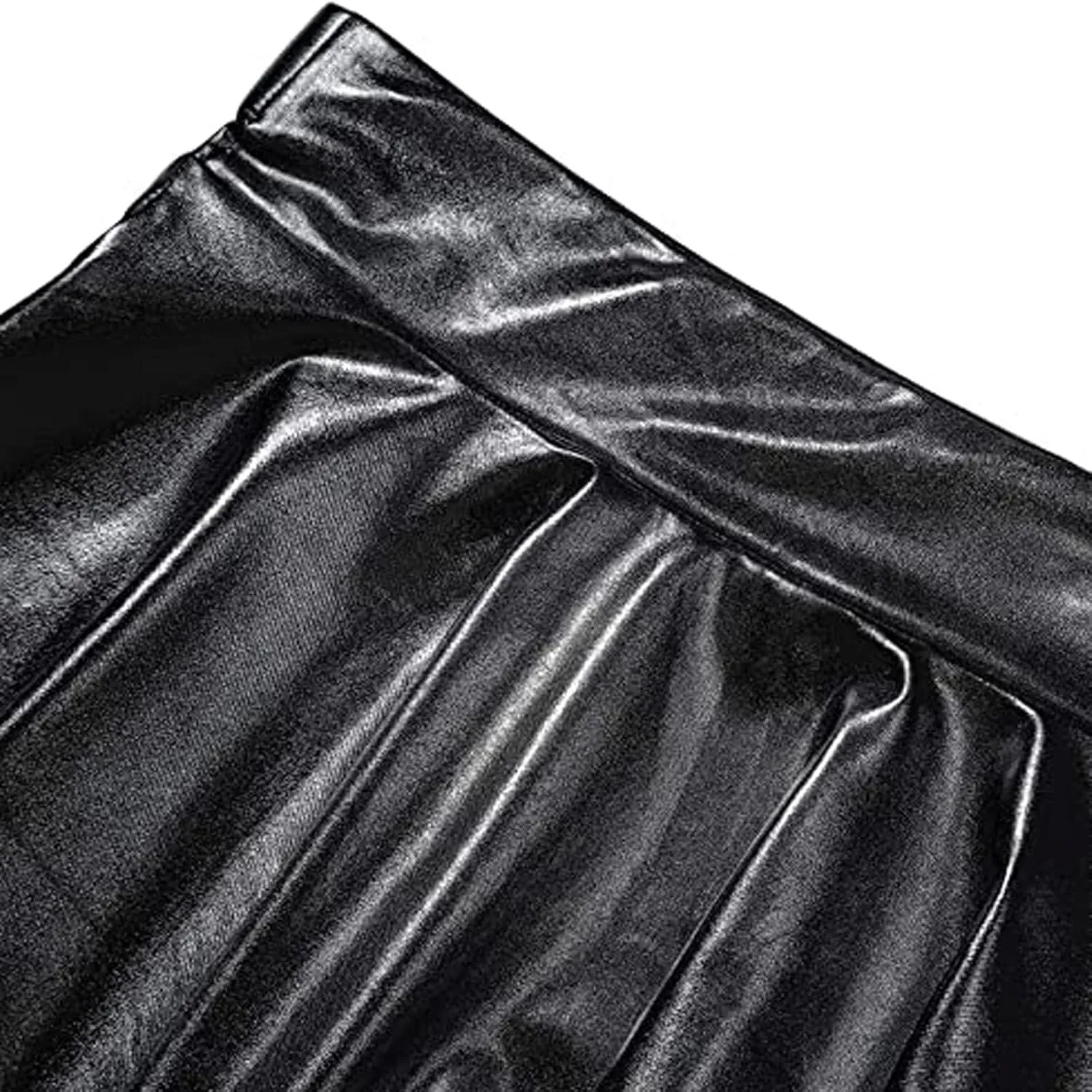 Womens A Line Mini Skort 2025 Carnival Party Dance Skirts Sparkly Shiny Solid Pleated Skirts Sexy Ruffles Tutu Skirt