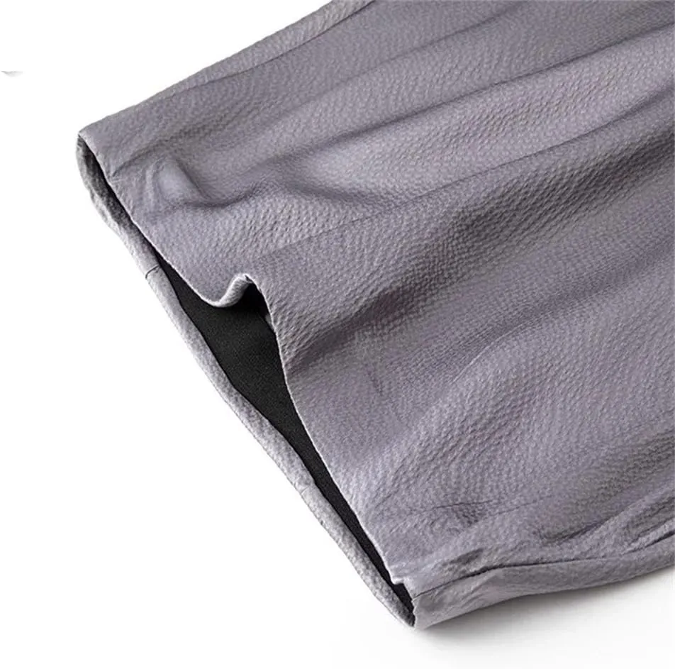 Women's Silk Skirt Elegant Skirts Summer Basic High Waisted A-Line Satin Midi Skirts