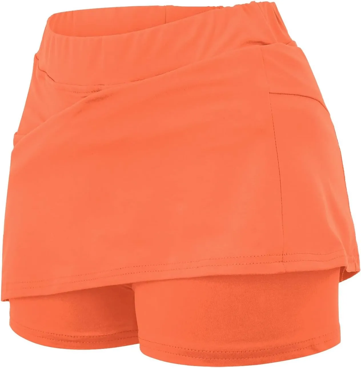 Womens Skorts with Pockets Tummy Control Plus Size Skorts for Women High Waist Athletic Sports Pants Skirt Casual Shorts
