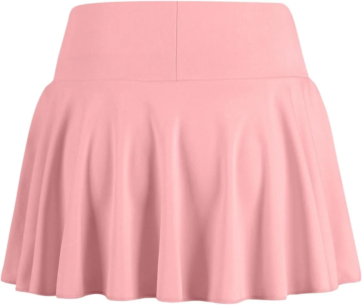 Women's Tennis Skirt Summer High Waist Tiered Mini Skort Built-in Shorts