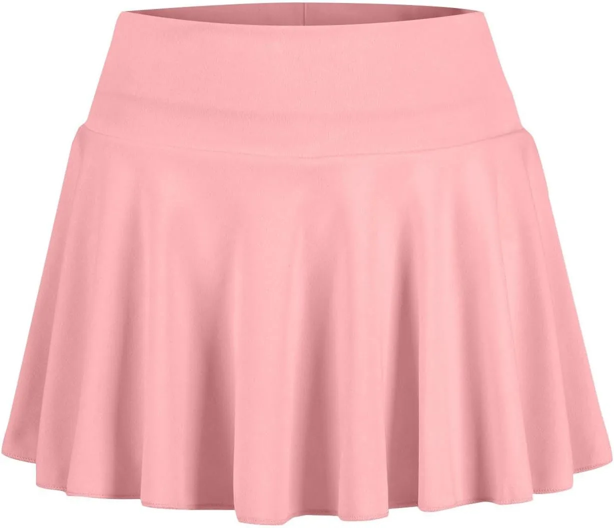Women's Tennis Skirt Summer High Waist Tiered Mini Skort Built-in Shorts