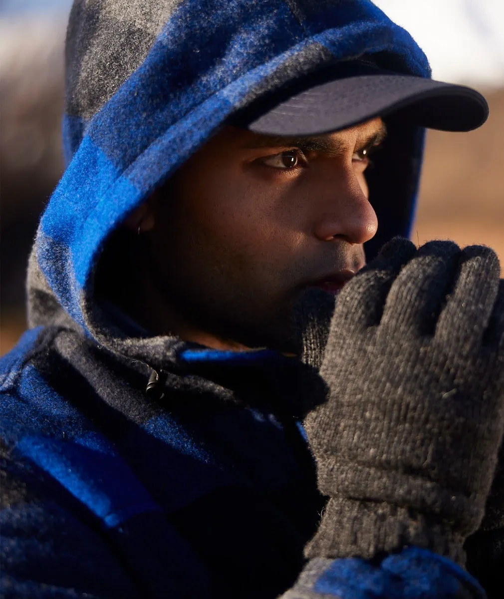 Wool Glove with Fleece Lining